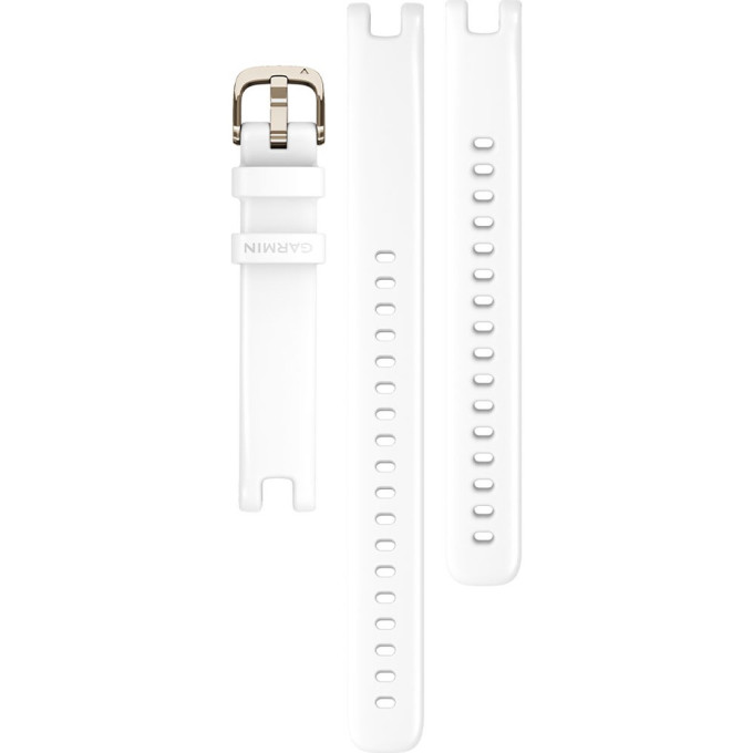 Ремешок сменный GARMIN LILY BANDS (14 MM), WHITE WITH CREAM GOLD HARDWARE 010-13068-00